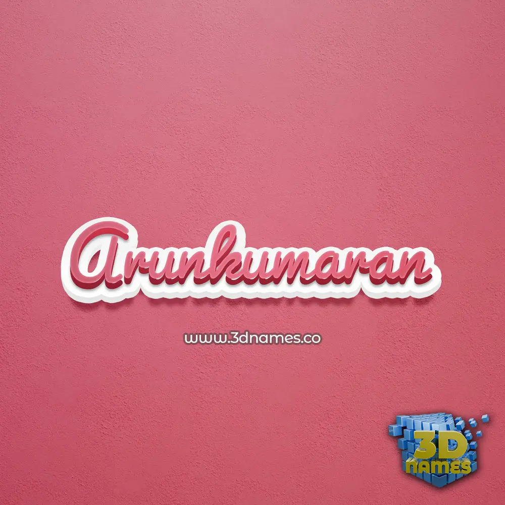 arunkumaran in Red Scribble style - 3D name wallpaper arunkumaran in Red Scribble style - 3D name wallpaper