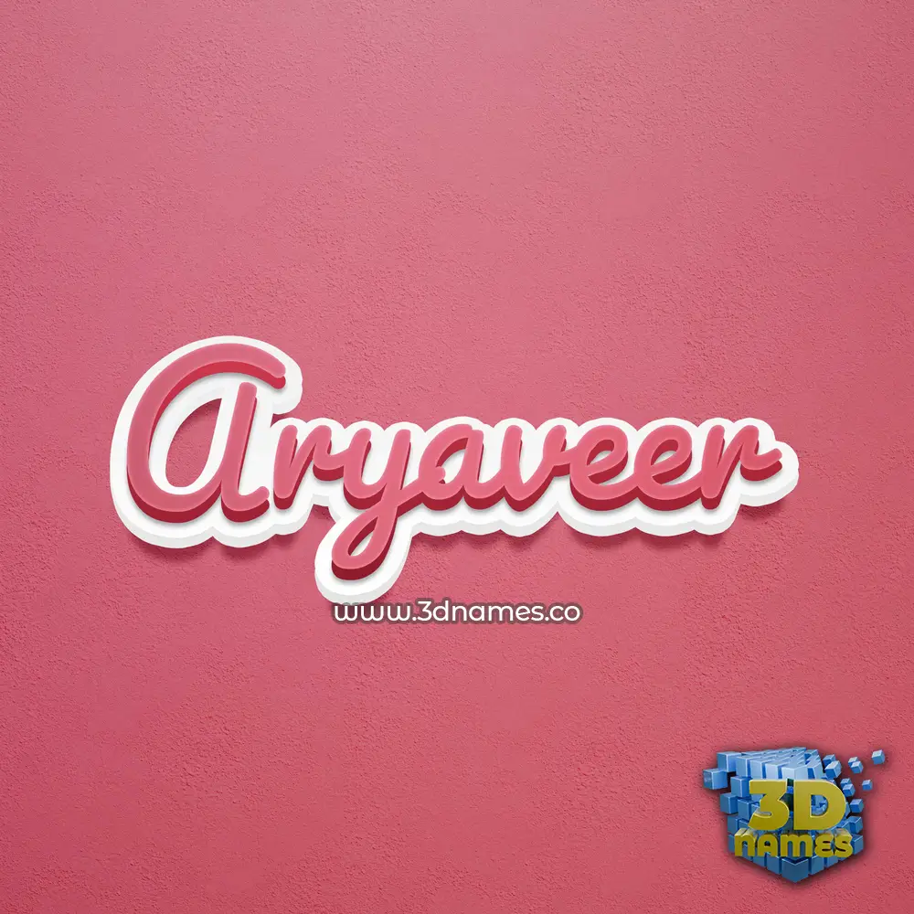 aryaveer in Red Scribble style - 3D name wallpaper aryaveer in Red Scribble style - 3D name wallpaper