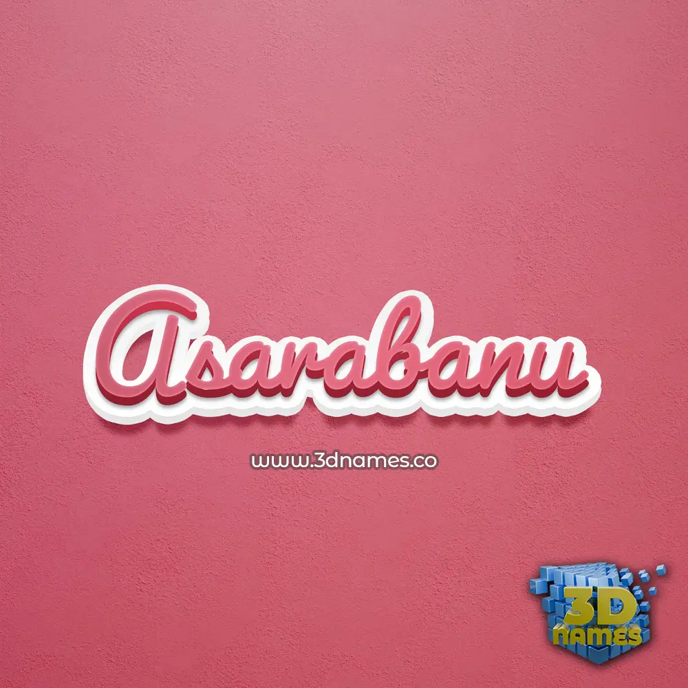 asarabanu in Red Scribble style - 3D name wallpaper asarabanu in Red Scribble style - 3D name wallpaper