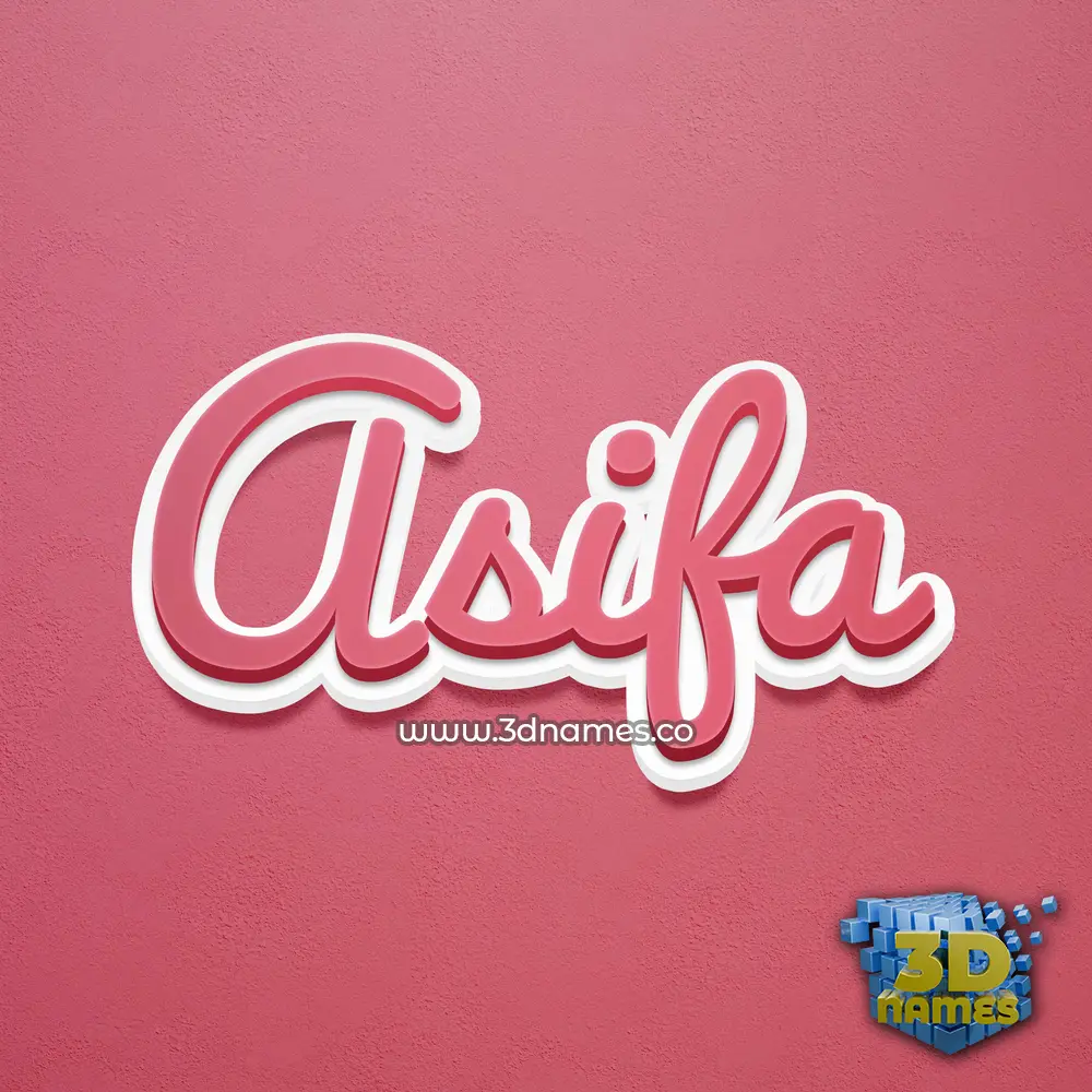 asifa in Red Scribble style - 3D name wallpaper asifa in Red Scribble style - 3D name wallpaper