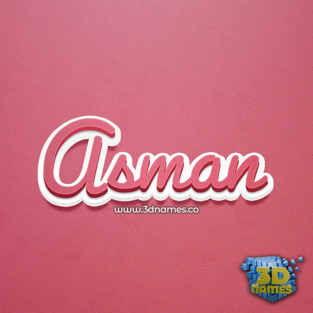 asman in Red Scribble style - 3D name wallpaper asman in Red Scribble style - 3D name wallpaper