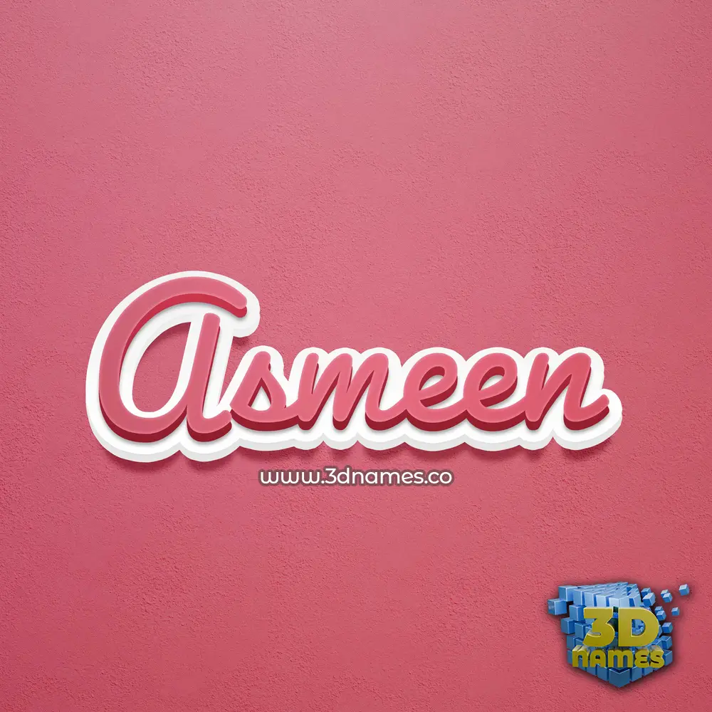 asmeen in Red Scribble style - 3D name wallpaper asmeen in Red Scribble style - 3D name wallpaper