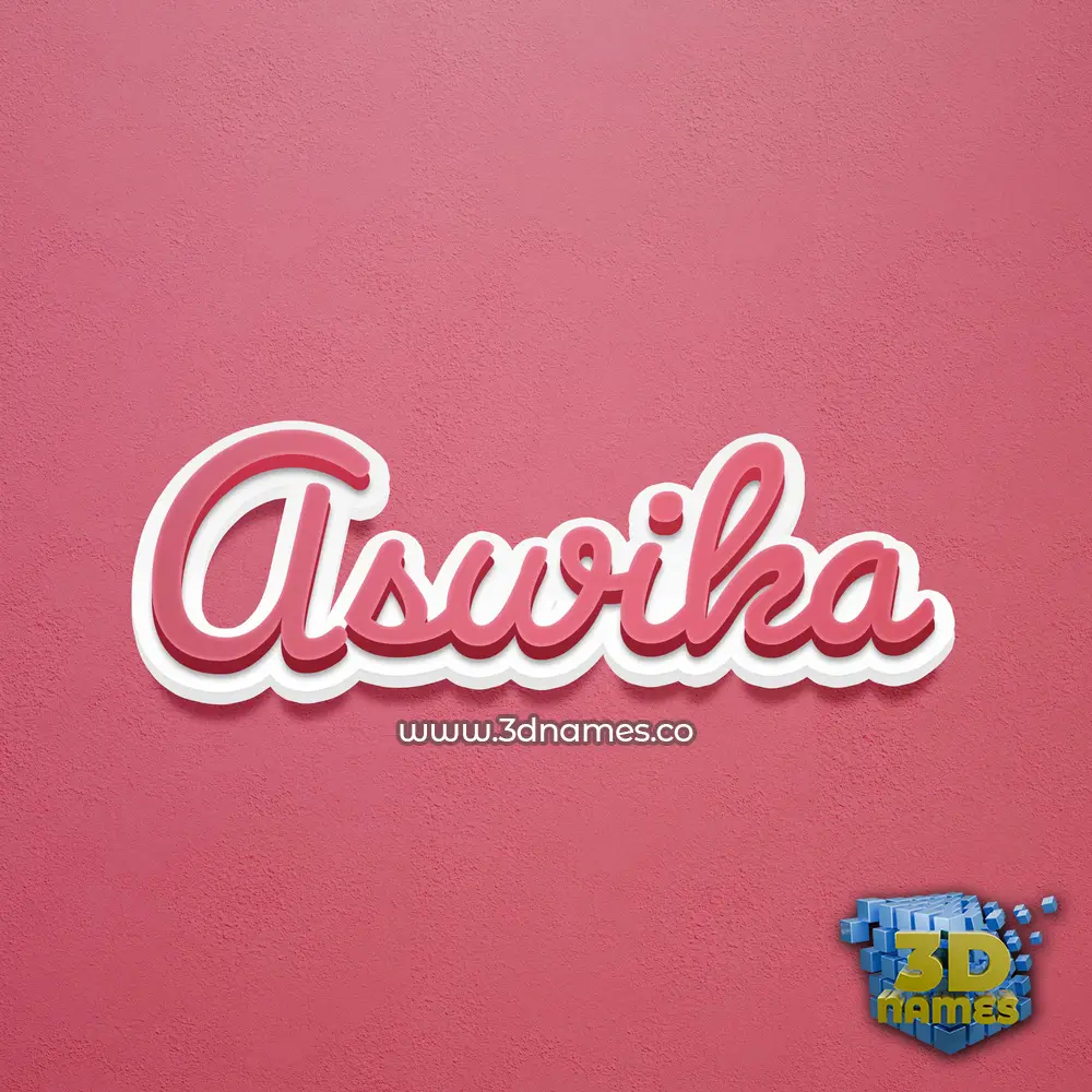 aswika in Red Scribble style - 3D name wallpaper aswika in Red Scribble style - 3D name wallpaper