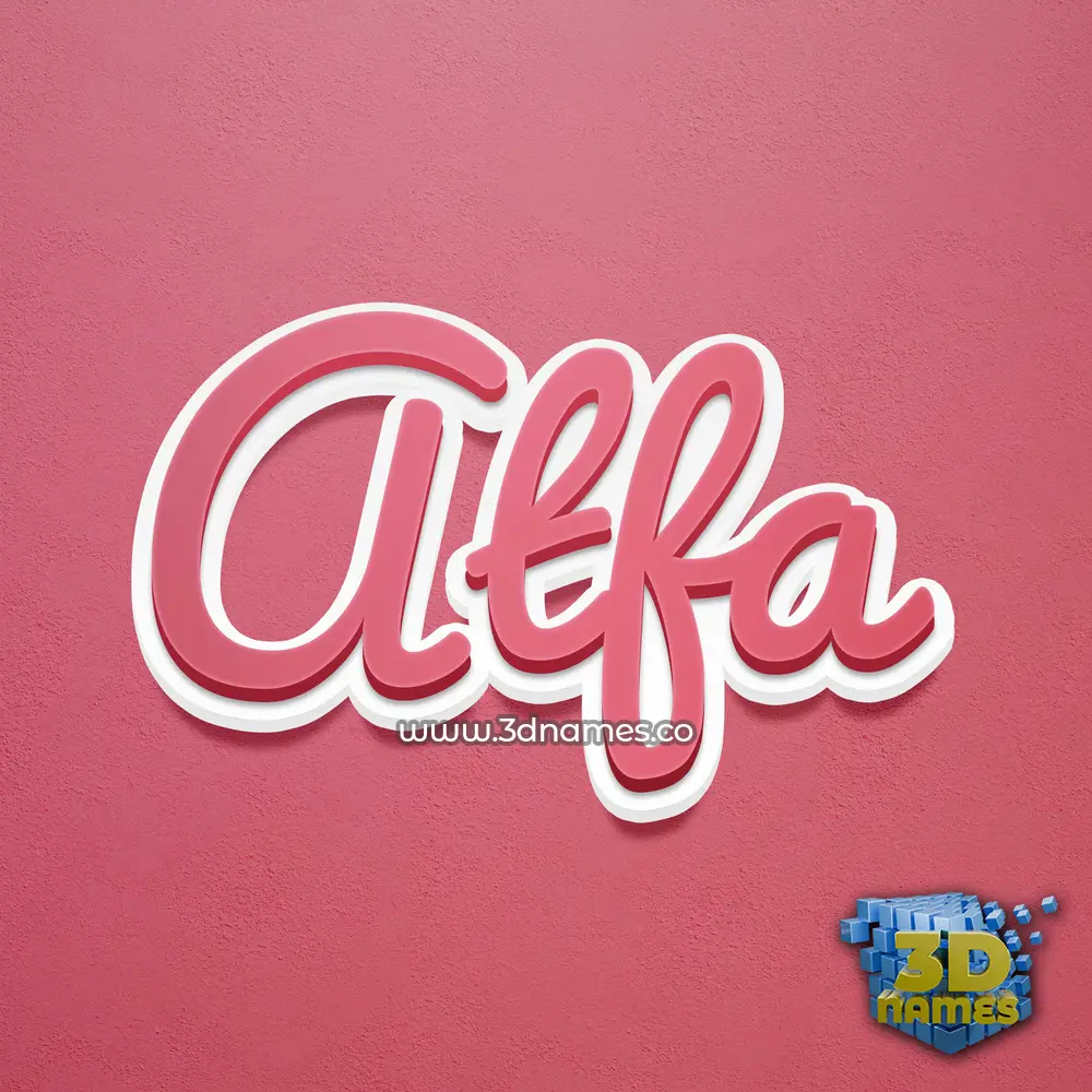 atfa in Red Scribble style - 3D name wallpaper atfa in Red Scribble style - 3D name wallpaper