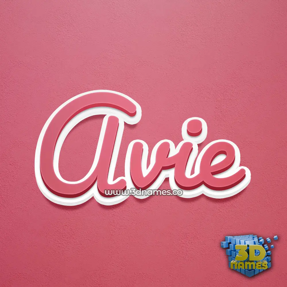 avie in Red Scribble style - 3D name wallpaper avie in Red Scribble style - 3D name wallpaper