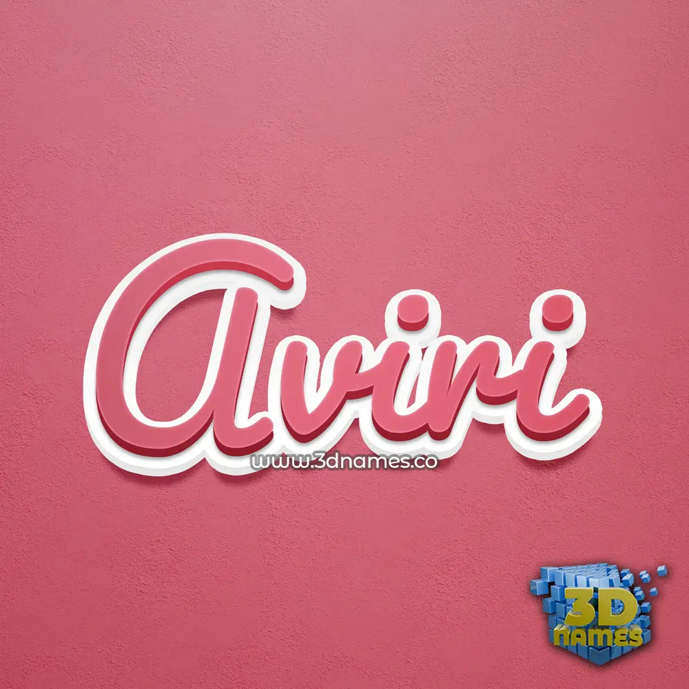 aviri in Red Scribble style - 3D name wallpaper aviri in Red Scribble style - 3D name wallpaper