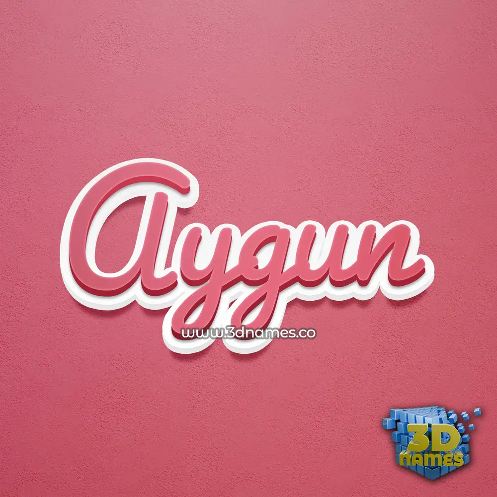 aygun in Red Scribble style - 3D name wallpaper aygun in Red Scribble style - 3D name wallpaper