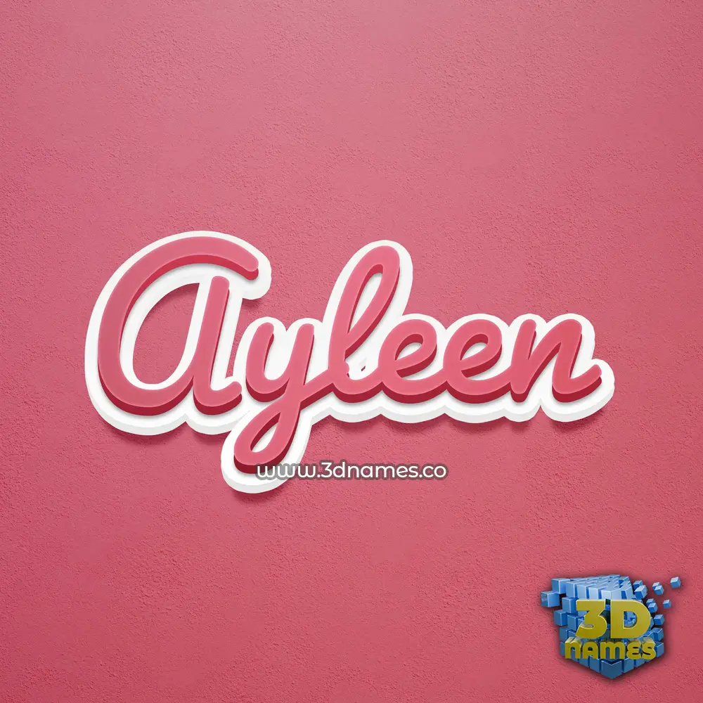 ayleen in Red Scribble style - 3D name wallpaper ayleen in Red Scribble style - 3D name wallpaper