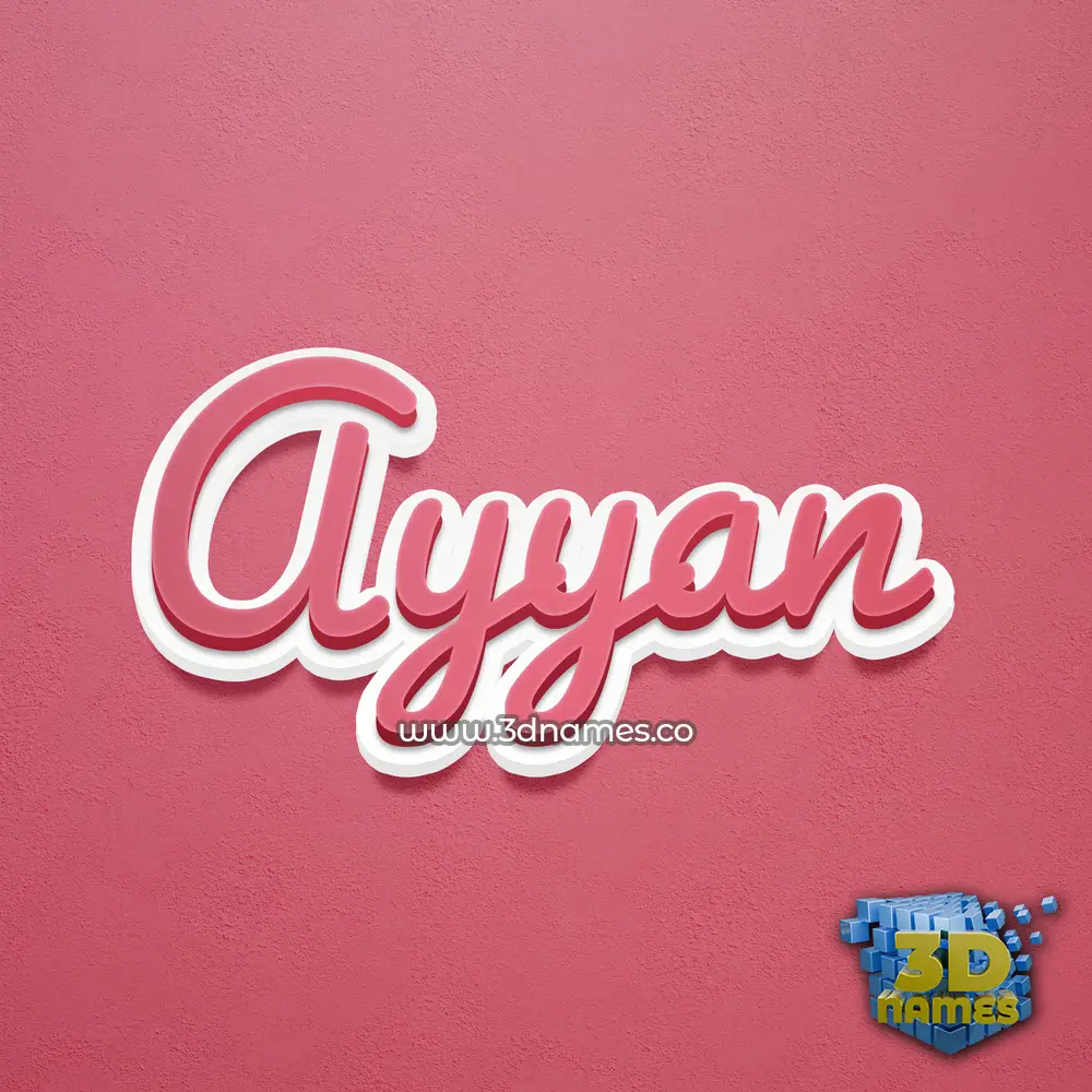 ayyan in Red Scribble style - 3D name wallpaper ayyan in Red Scribble style - 3D name wallpaper