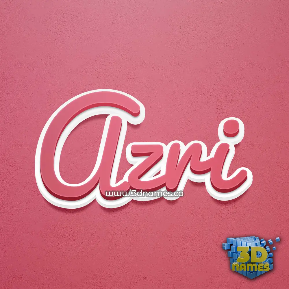 azri in Red Scribble style - 3D name wallpaper azri in Red Scribble style - 3D name wallpaper