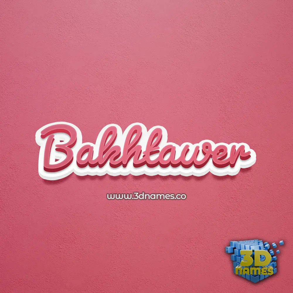 bakhtawer in Red Scribble style - 3D name wallpaper bakhtawer in Red Scribble style - 3D name wallpaper