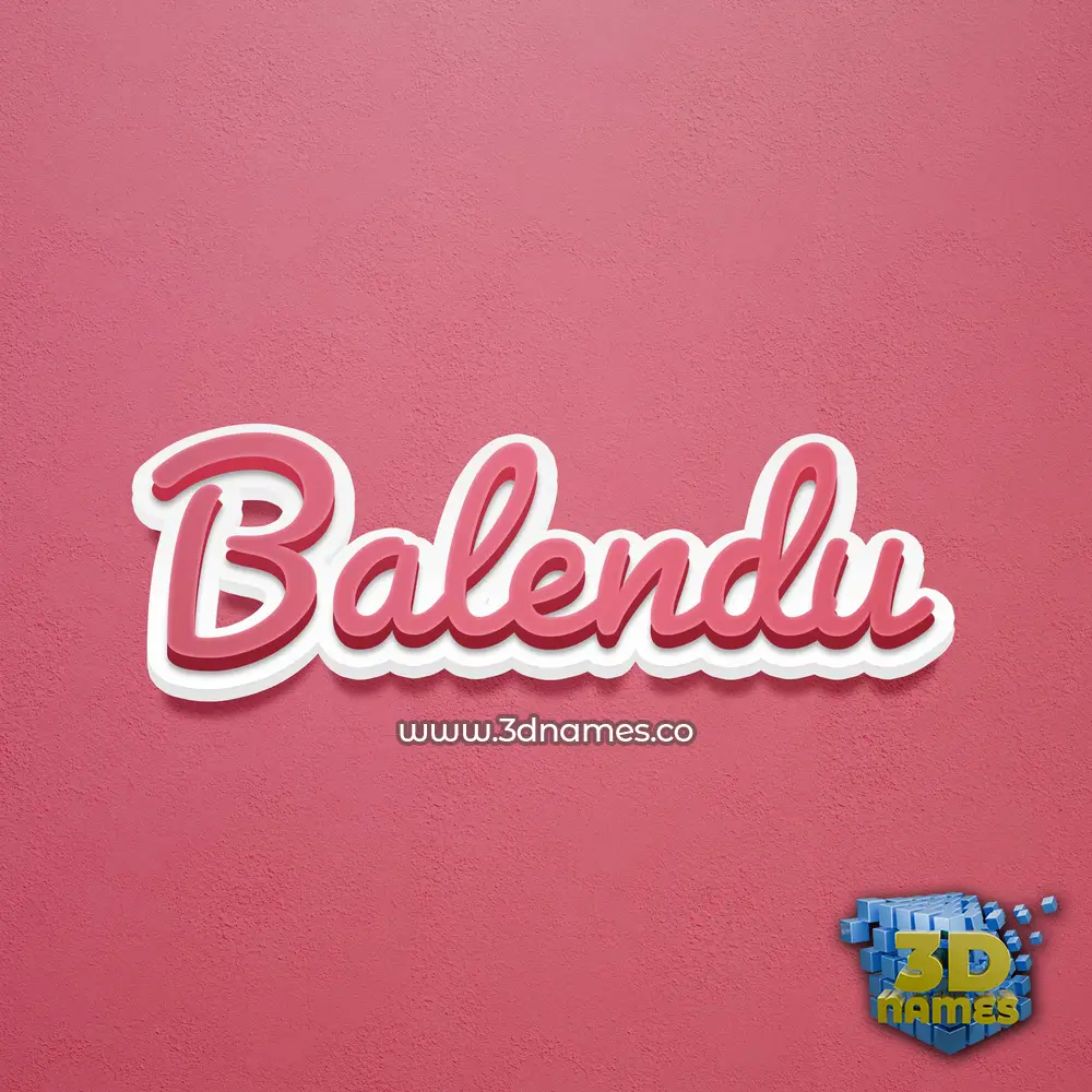 balendu in Red Scribble style - 3D name wallpaper balendu in Red Scribble style - 3D name wallpaper