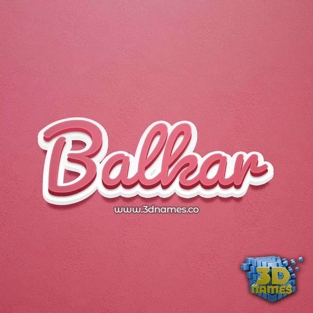 balkar in Red Scribble style - 3D name wallpaper balkar in Red Scribble style - 3D name wallpaper