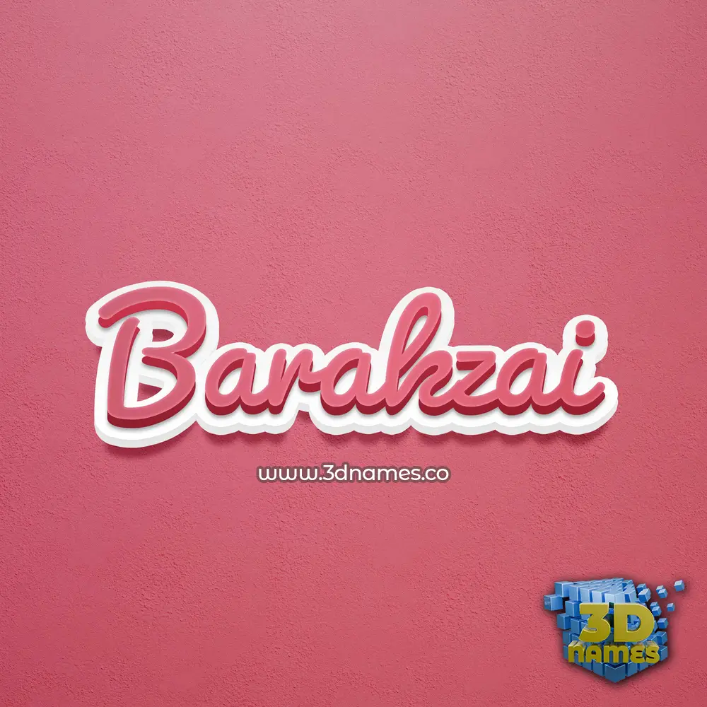 barakzai in Red Scribble style - 3D name wallpaper barakzai in Red Scribble style - 3D name wallpaper