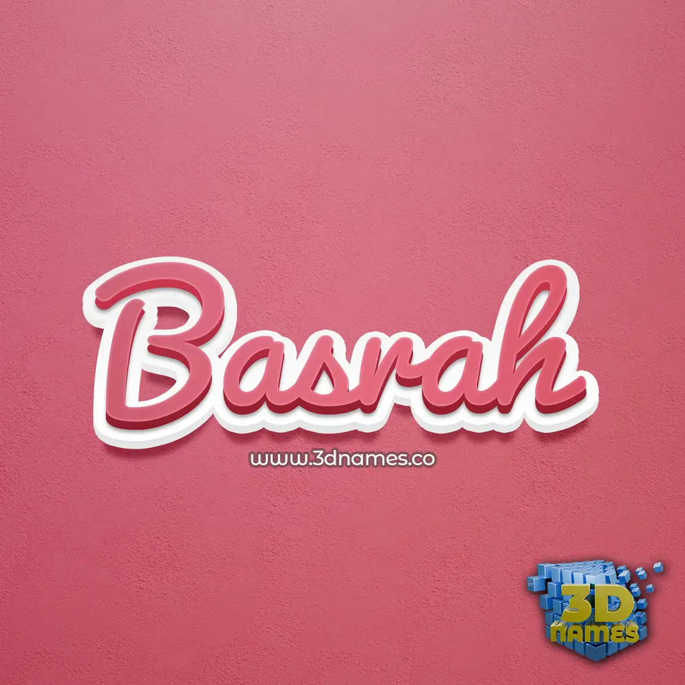basrah in Red Scribble style - 3D name wallpaper basrah in Red Scribble style - 3D name wallpaper