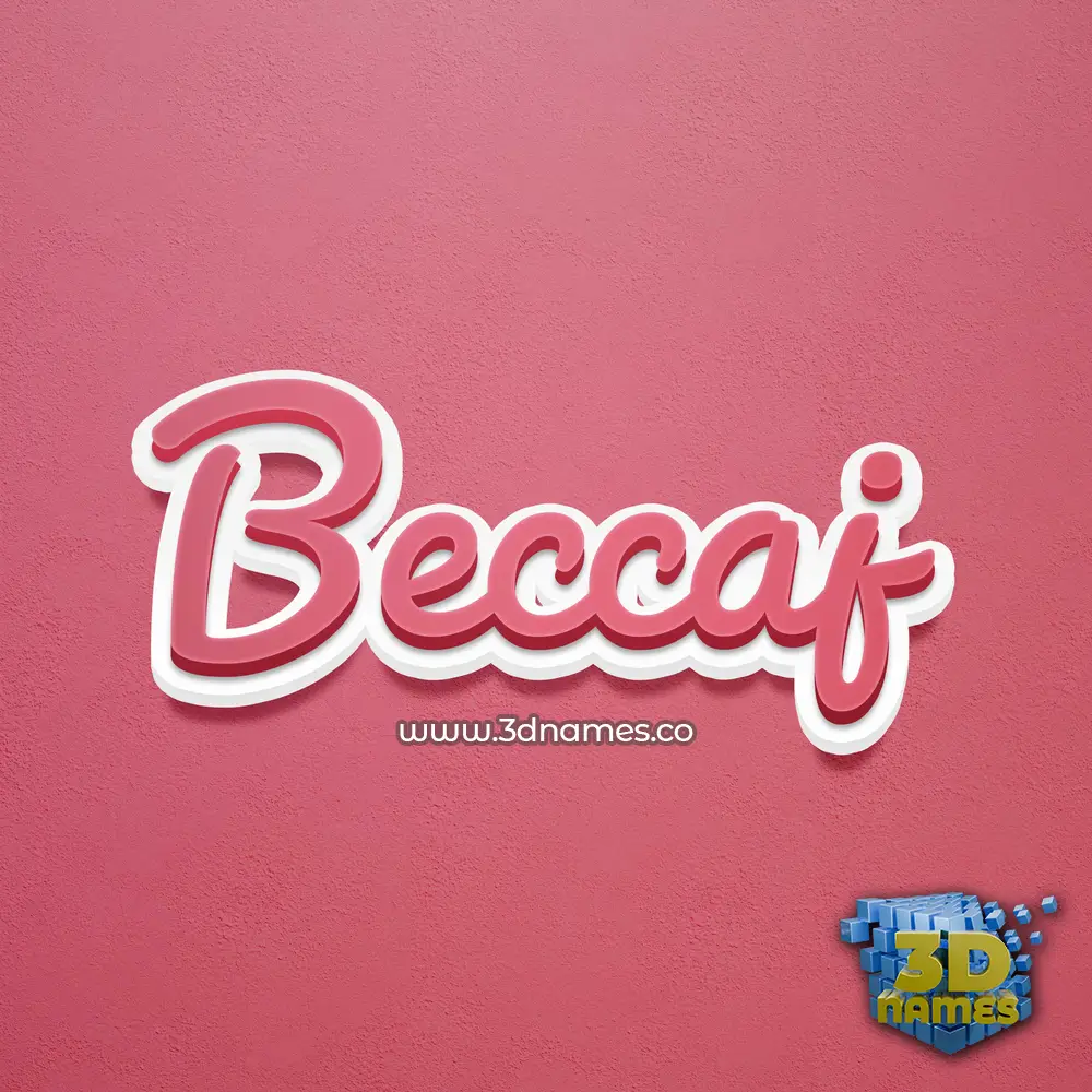 beccaj in Red Scribble style - 3D name wallpaper beccaj in Red Scribble style - 3D name wallpaper
