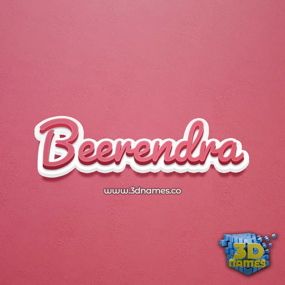 beerendra in Red Scribble style - 3D name wallpaper beerendra in Red Scribble style - 3D name wallpaper