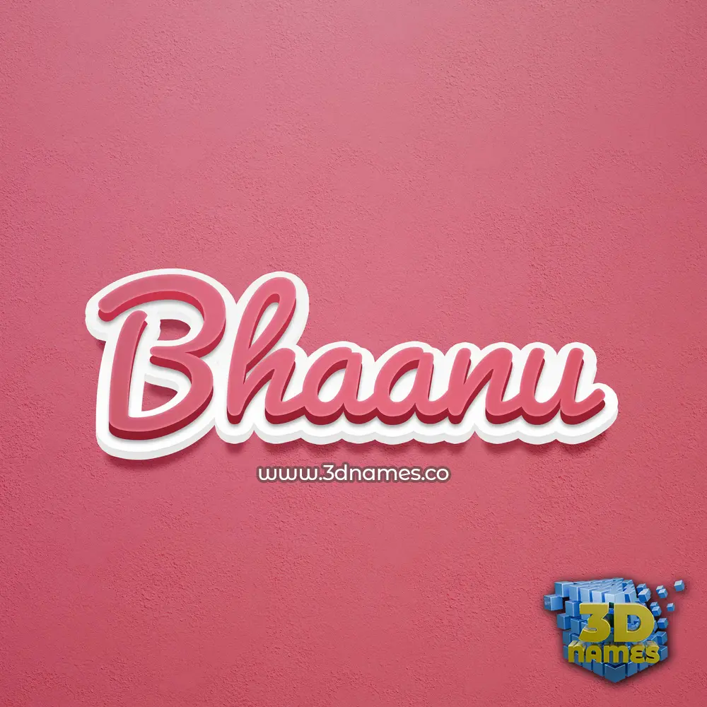 bhaanu in Red Scribble style - 3D name wallpaper bhaanu in Red Scribble style - 3D name wallpaper