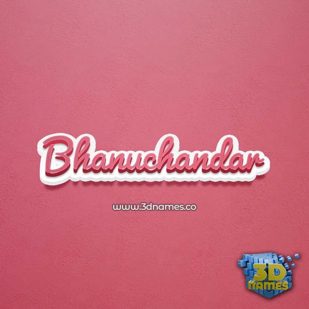 bhanuchandar in Red Scribble style - 3D name wallpaper bhanuchandar in Red Scribble style - 3D name wallpaper