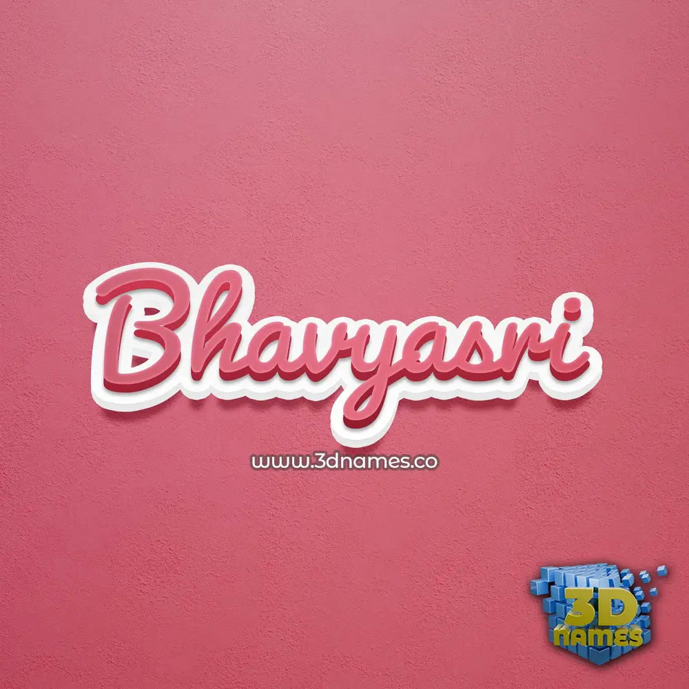 bhavyasri in Red Scribble style - 3D name wallpaper bhavyasri in Red Scribble style - 3D name wallpaper