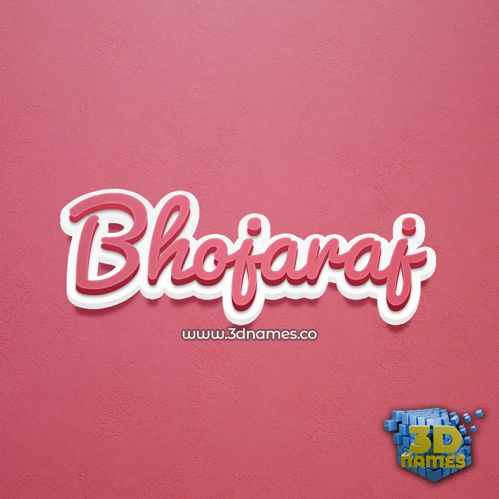 bhojaraj in Red Scribble style - 3D name wallpaper bhojaraj in Red Scribble style - 3D name wallpaper