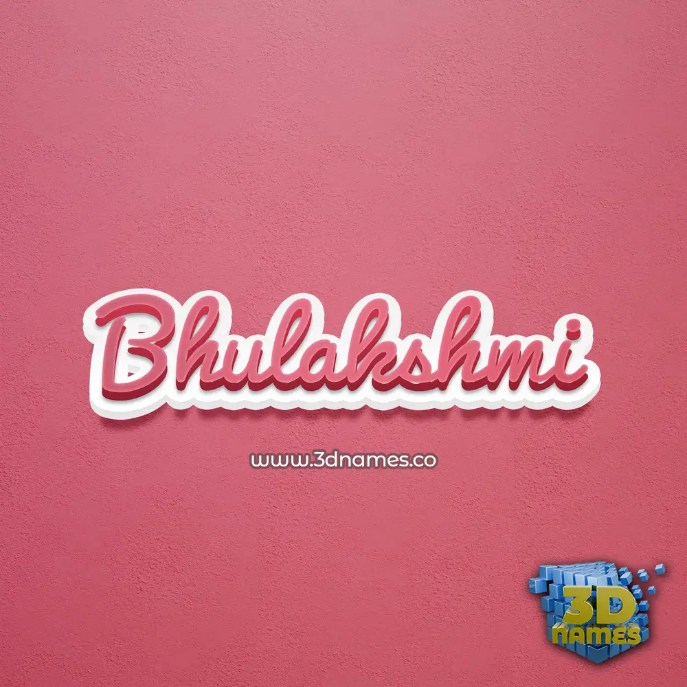 bhulakshmi in Red Scribble style - 3D name wallpaper bhulakshmi in Red Scribble style - 3D name wallpaper