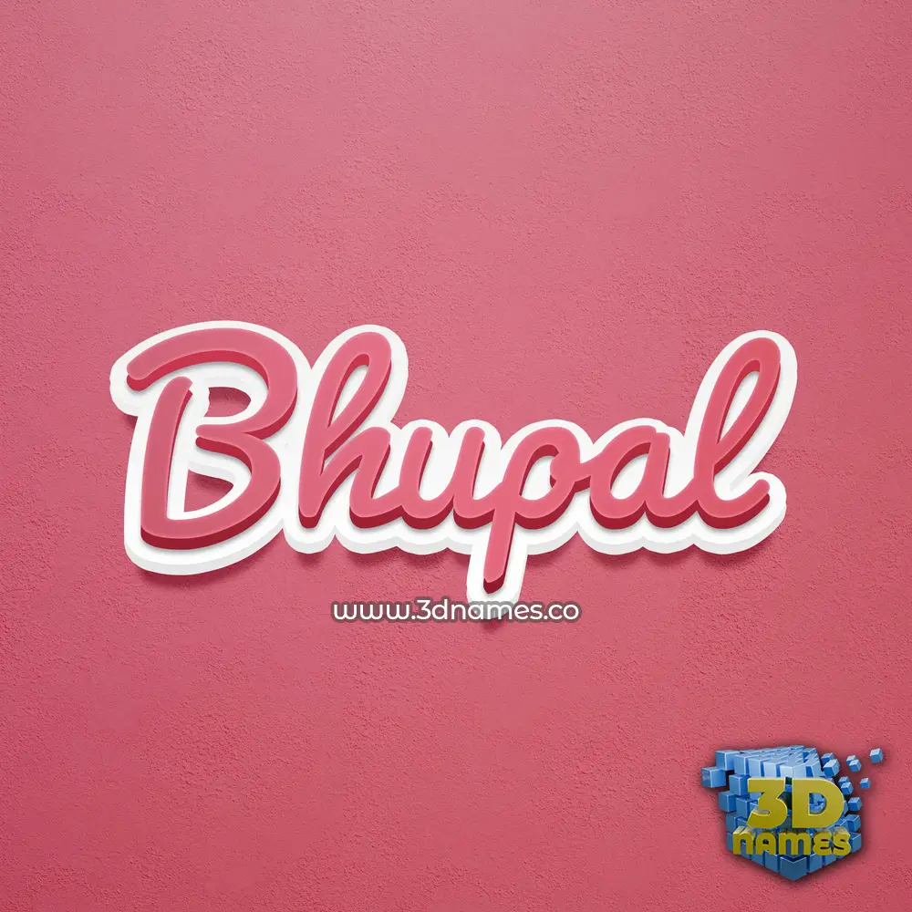 bhupal in Red Scribble style - 3D name wallpaper bhupal in Red Scribble style - 3D name wallpaper
