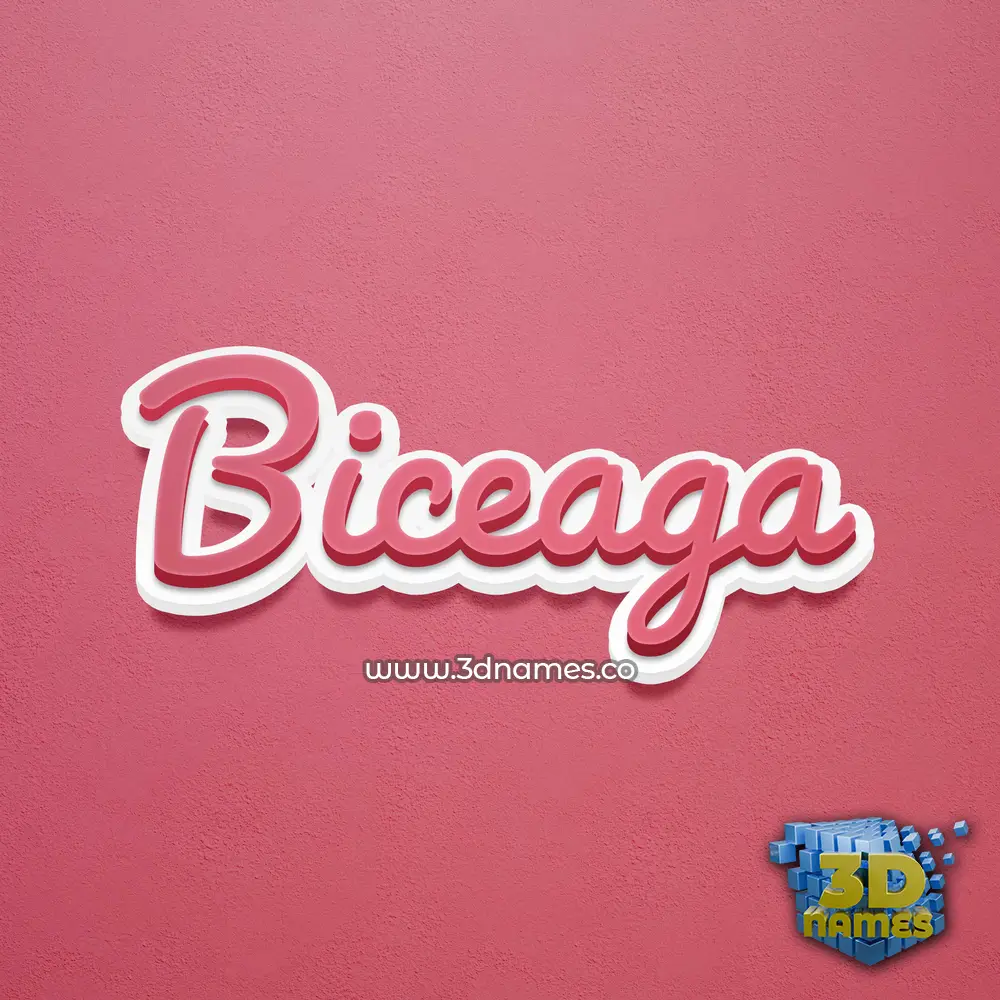 biceaga in Red Scribble style - 3D name wallpaper biceaga in Red Scribble style - 3D name wallpaper