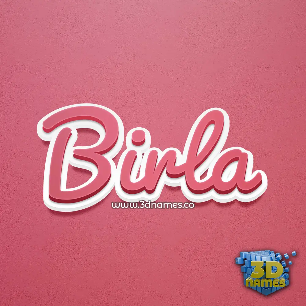 birla in Red Scribble style - 3D name wallpaper birla in Red Scribble style - 3D name wallpaper