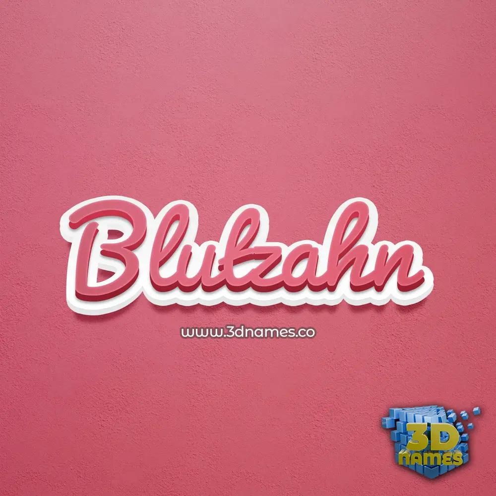 blutzahn in Red Scribble style - 3D name wallpaper blutzahn in Red Scribble style - 3D name wallpaper