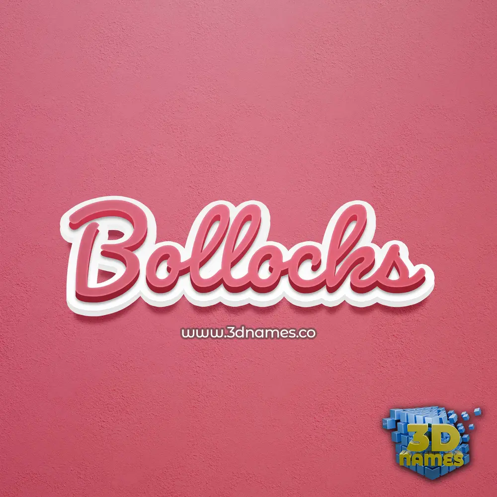 bollocks in Red Scribble style - 3D name wallpaper bollocks in Red Scribble style - 3D name wallpaper