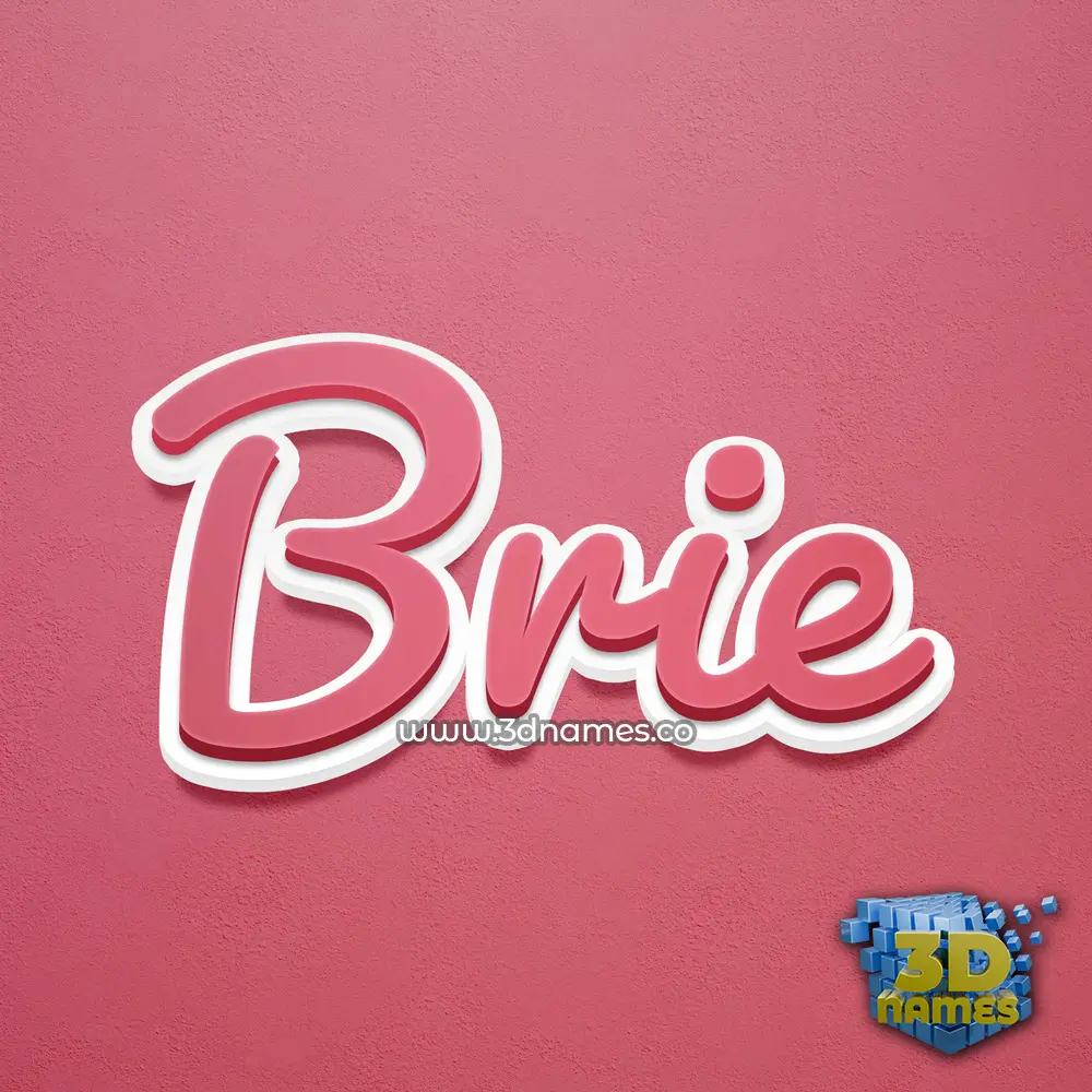 brie in Red Scribble style - 3D name wallpaper brie in Red Scribble style - 3D name wallpaper