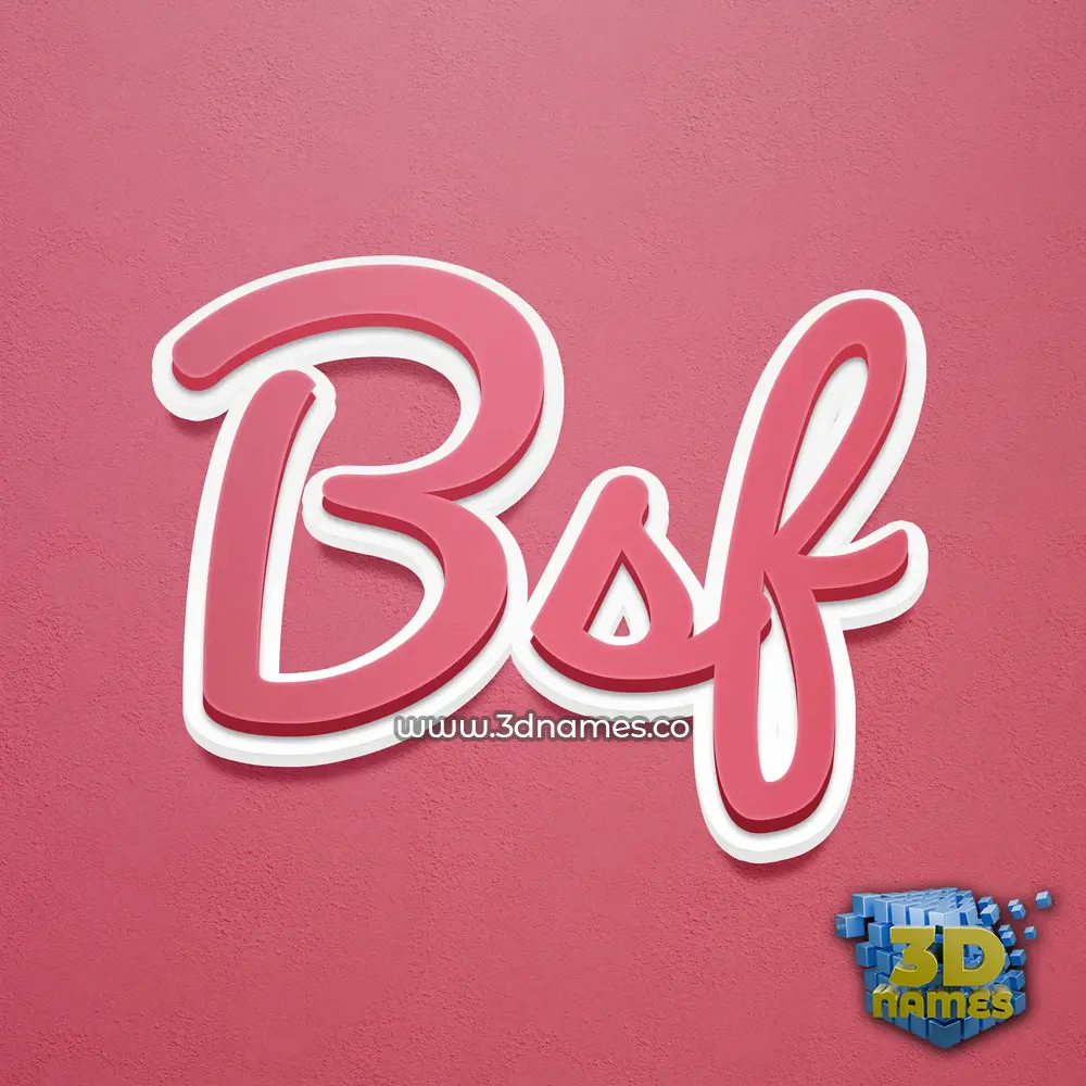 bsf in Red Scribble style - 3D name wallpaper bsf in Red Scribble style - 3D name wallpaper