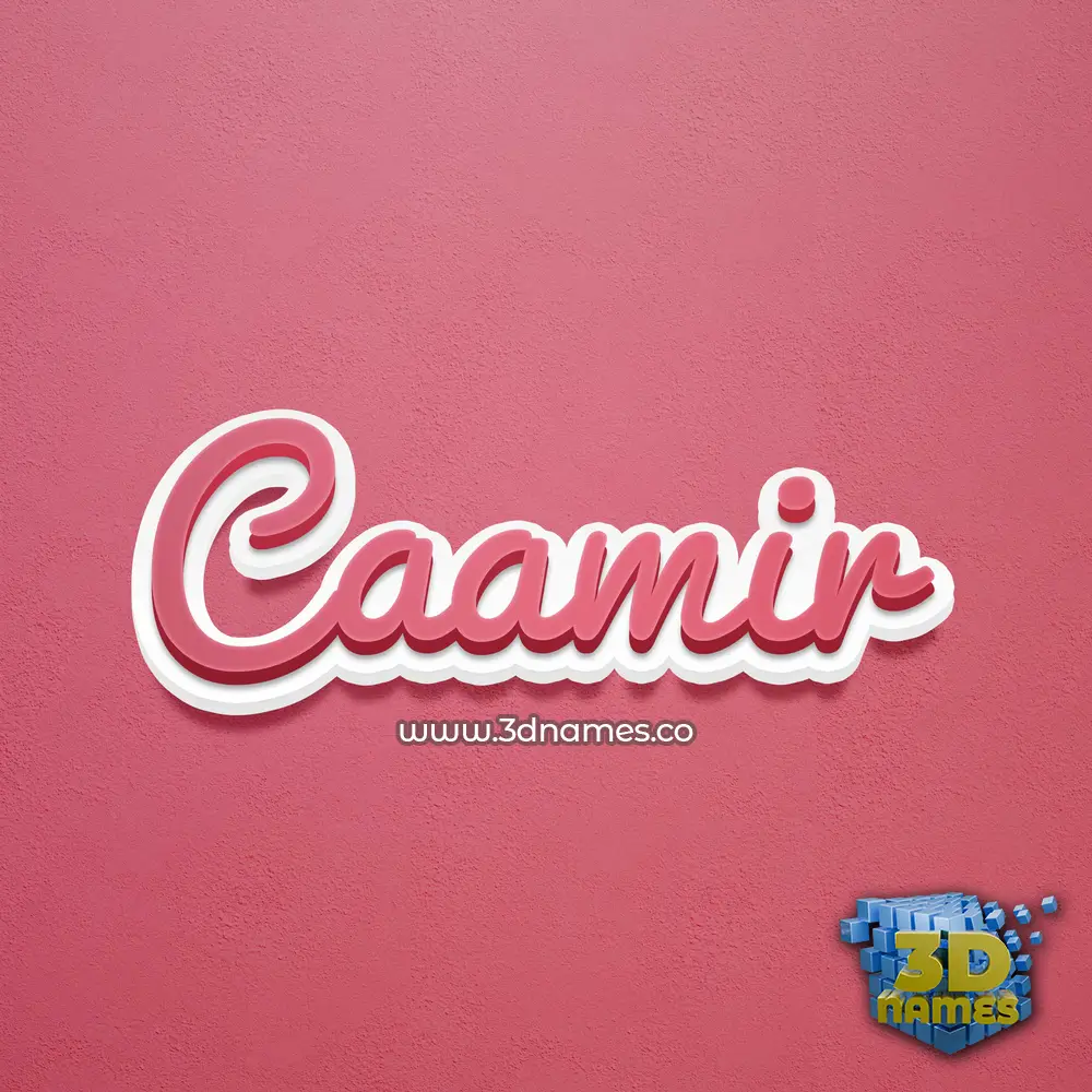 caamir in Red Scribble style - 3D name wallpaper caamir in Red Scribble style - 3D name wallpaper