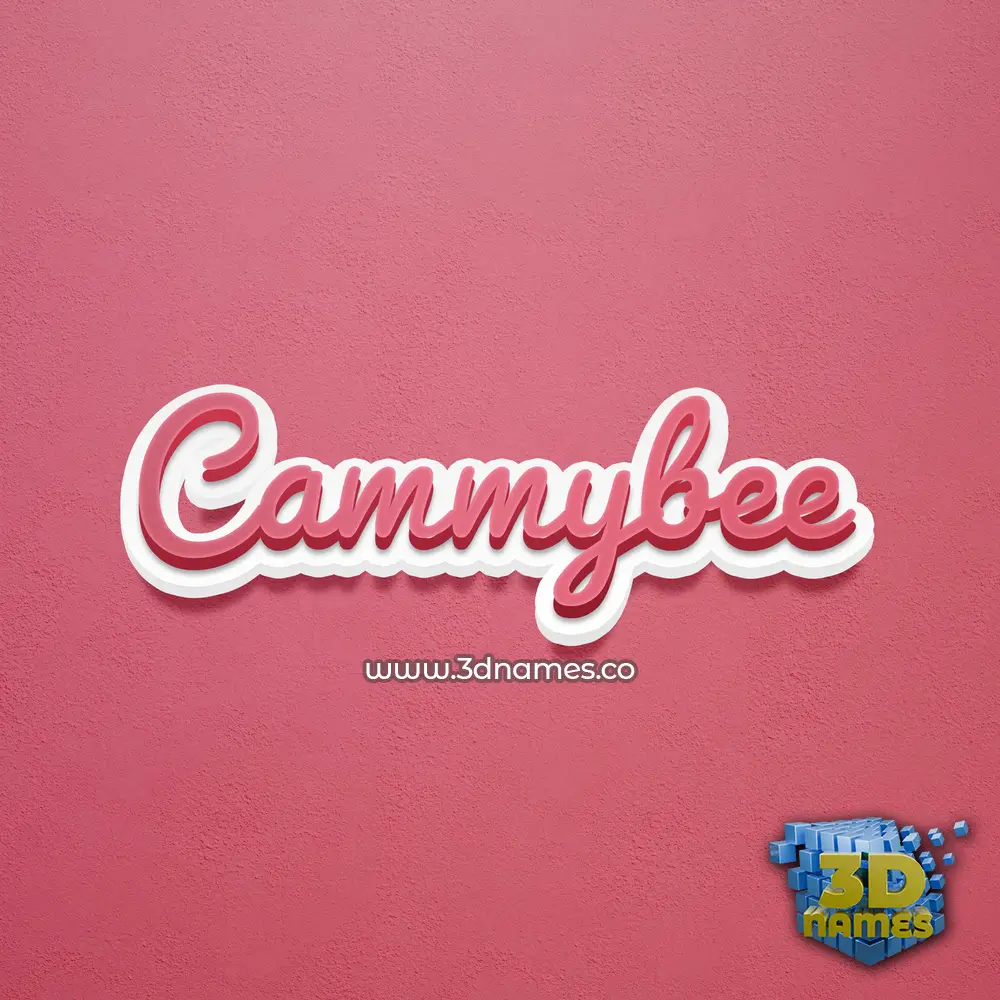 cammybee in Red Scribble style - 3D name wallpaper cammybee in Red Scribble style - 3D name wallpaper