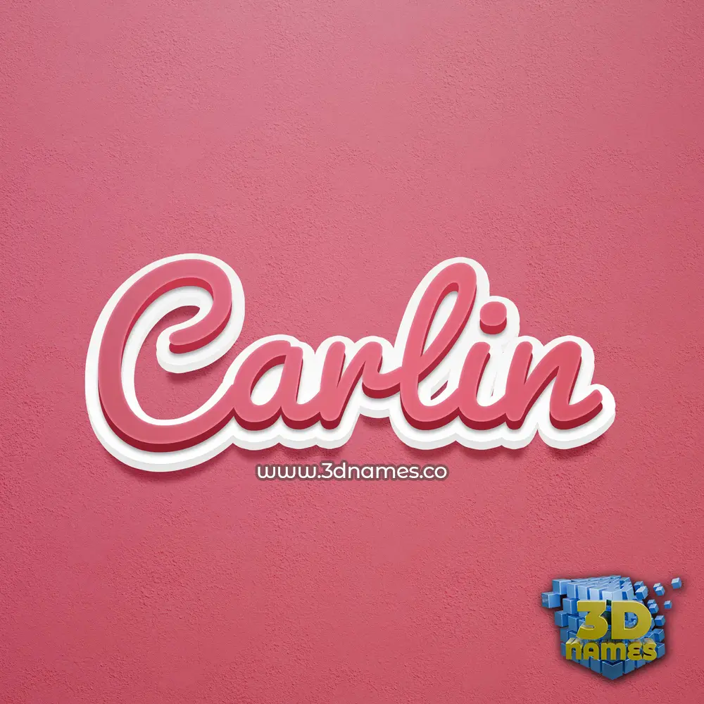 carlin in Red Scribble style - 3D name wallpaper carlin in Red Scribble style - 3D name wallpaper