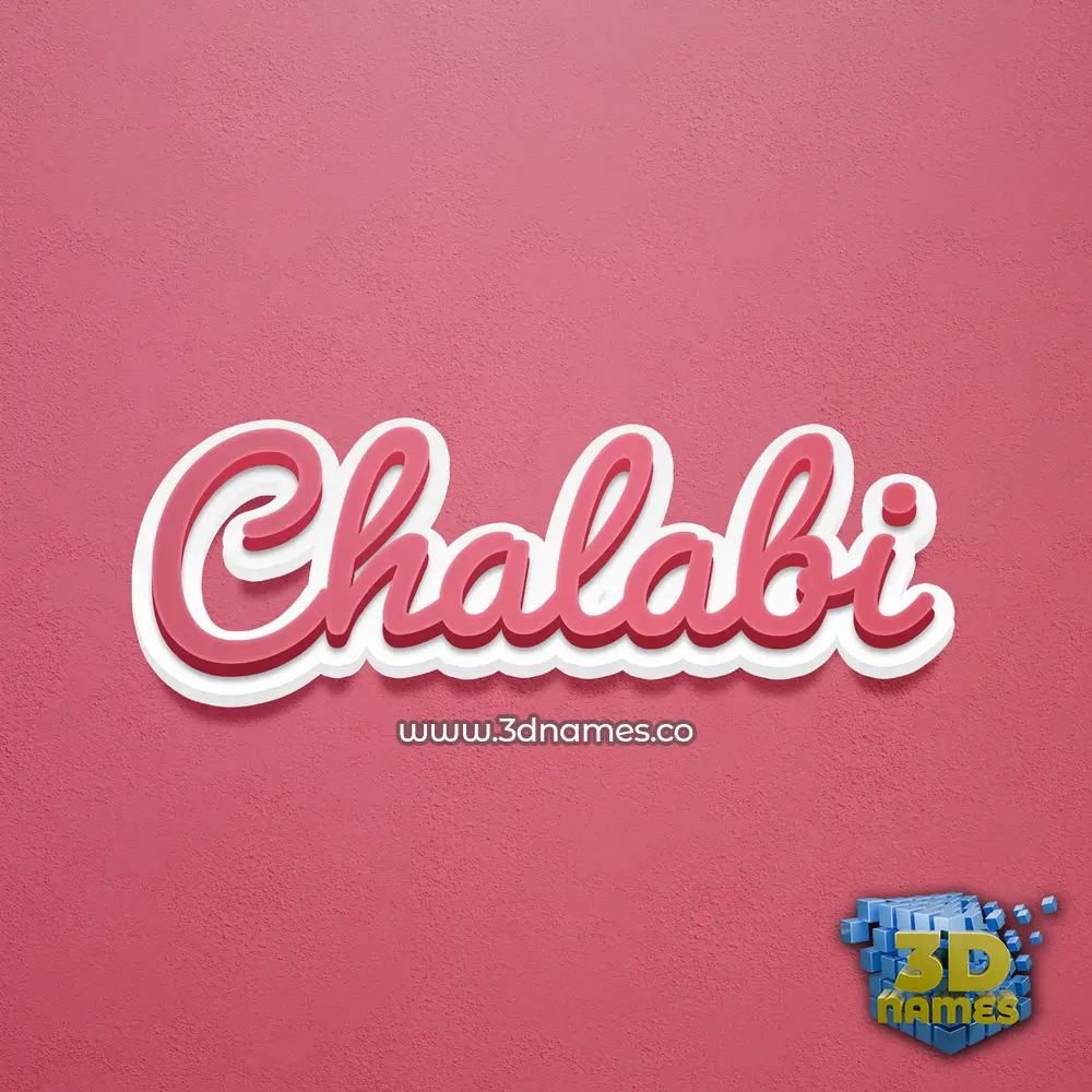 chalabi in Red Scribble style - 3D name wallpaper chalabi in Red Scribble style - 3D name wallpaper