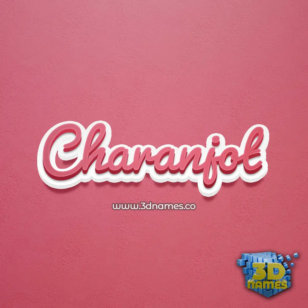 charanjot in Red Scribble style - 3D name wallpaper charanjot in Red Scribble style - 3D name wallpaper