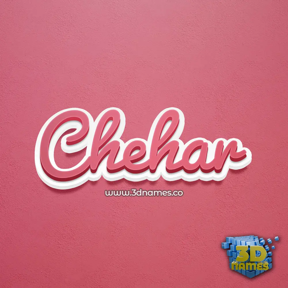 chehar in Red Scribble style - 3D name wallpaper chehar in Red Scribble style - 3D name wallpaper