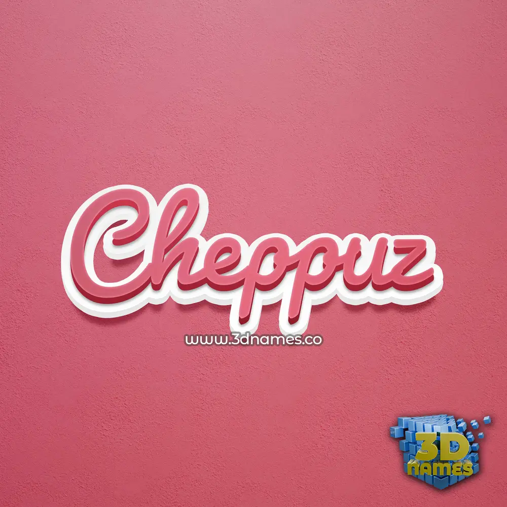 cheppuz in Red Scribble style - 3D name wallpaper cheppuz in Red Scribble style - 3D name wallpaper