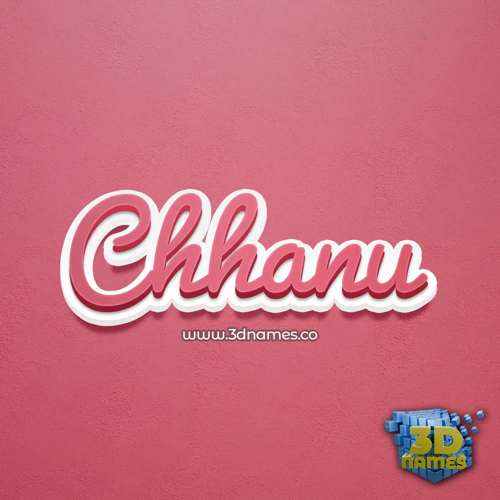 chhanu in Red Scribble style - 3D name wallpaper chhanu in Red Scribble style - 3D name wallpaper