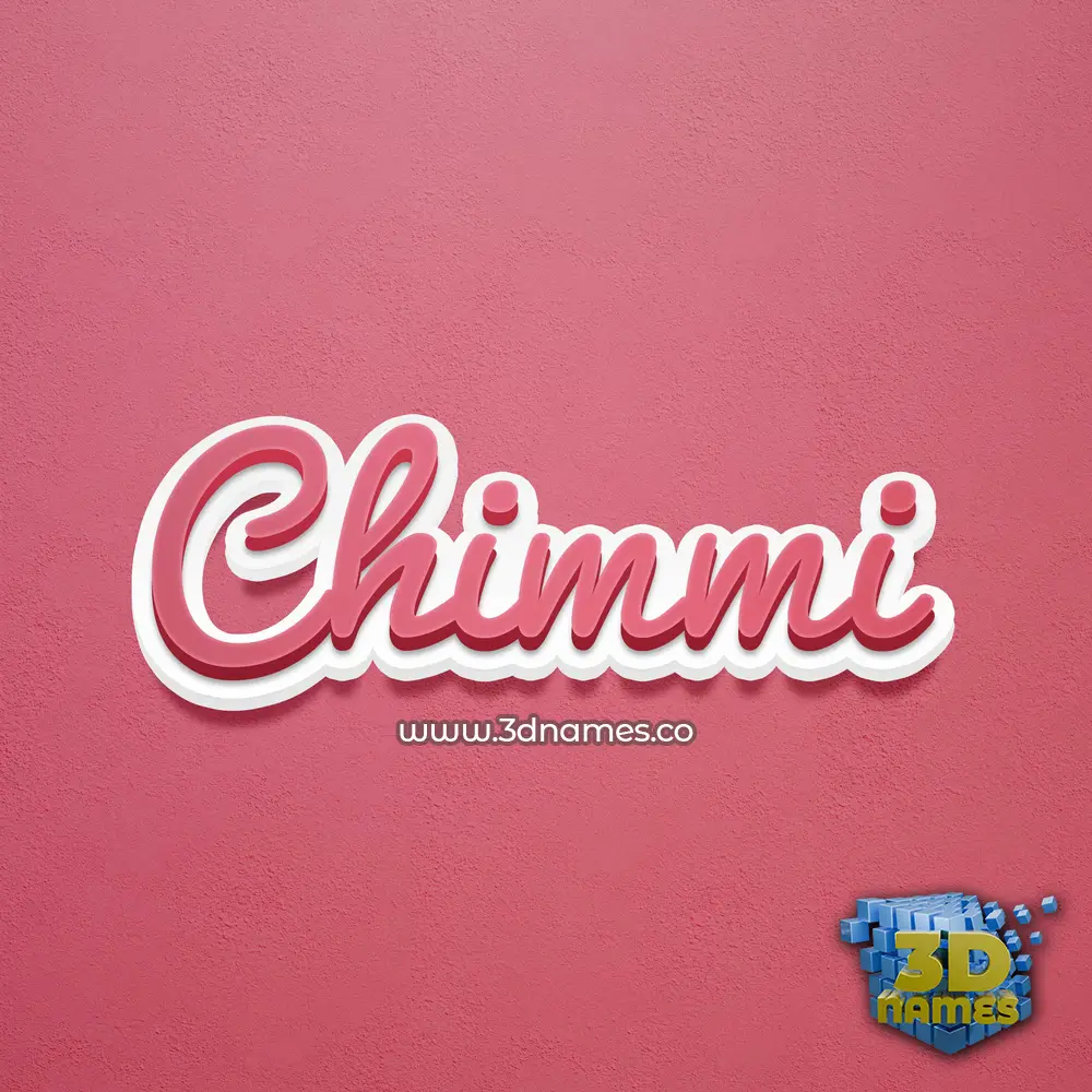 chimmi in Red Scribble style - 3D name wallpaper chimmi in Red Scribble style - 3D name wallpaper