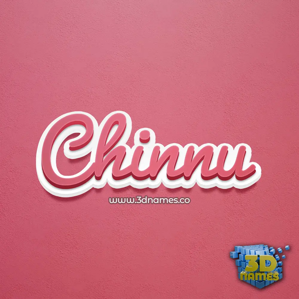 chinnu in Red Scribble style - 3D name wallpaper chinnu in Red Scribble style - 3D name wallpaper