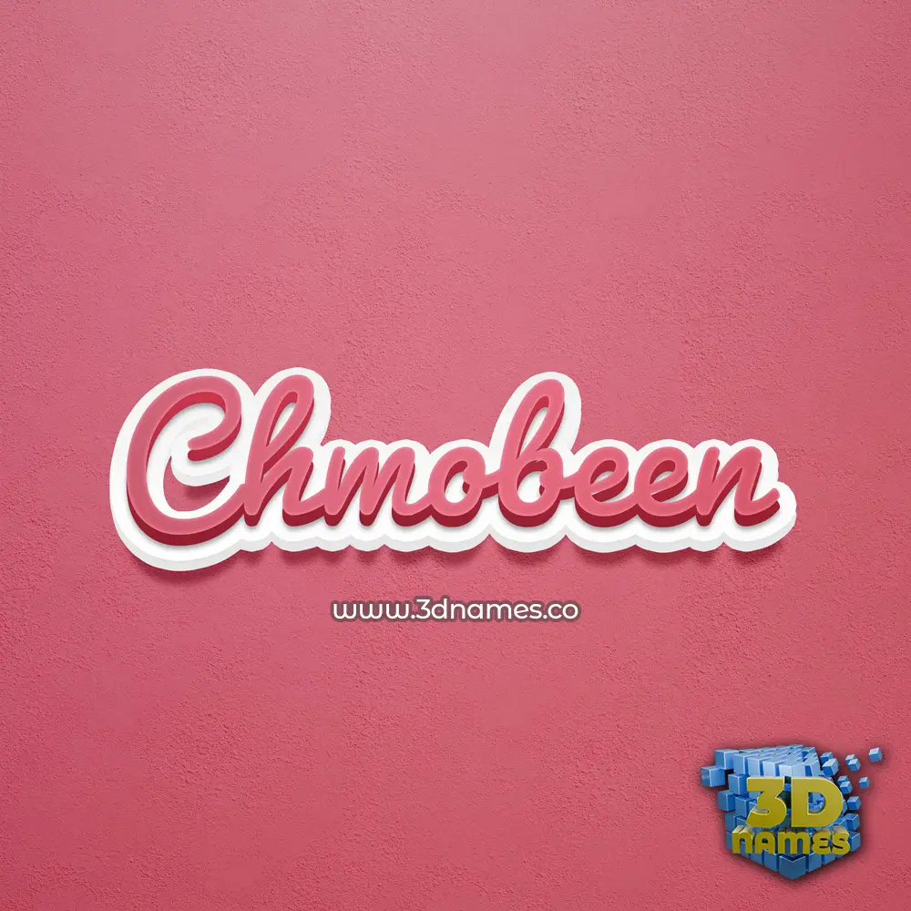 chmobeen in Red Scribble style - 3D name wallpaper chmobeen in Red Scribble style - 3D name wallpaper