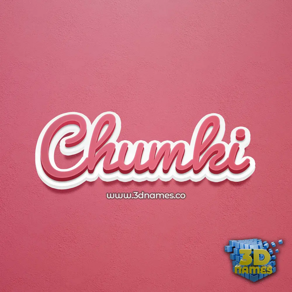 chumki in Red Scribble style - 3D name wallpaper chumki in Red Scribble style - 3D name wallpaper