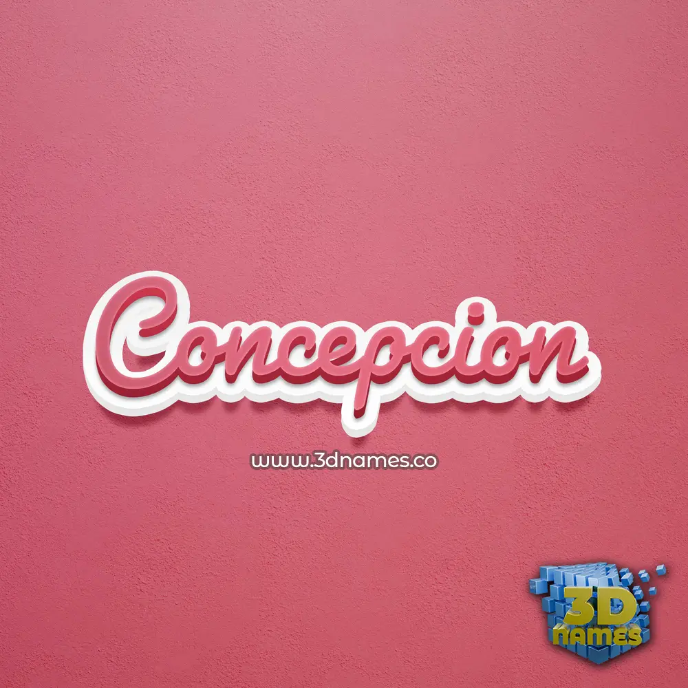 concepcion in Red Scribble style - 3D name wallpaper concepcion in Red Scribble style - 3D name wallpaper