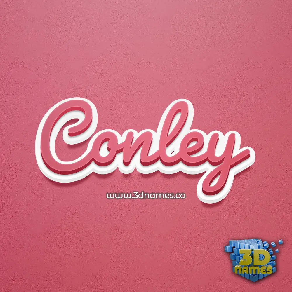 conley in Red Scribble style - 3D name wallpaper conley in Red Scribble style - 3D name wallpaper