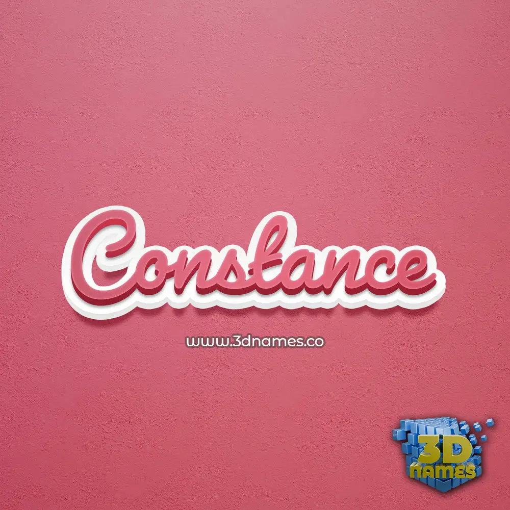 constance in Red Scribble style - 3D name wallpaper constance in Red Scribble style - 3D name wallpaper