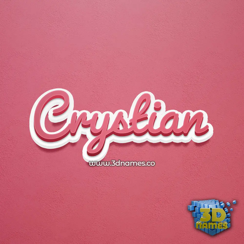 crystian in Red Scribble style - 3D name wallpaper crystian in Red Scribble style - 3D name wallpaper
