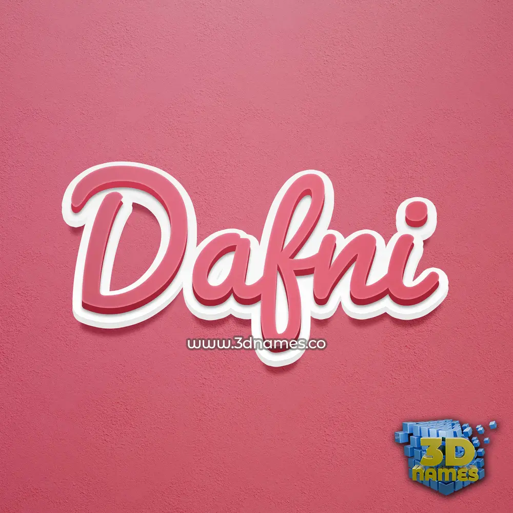 dafni in Red Scribble style - 3D name wallpaper dafni in Red Scribble style - 3D name wallpaper